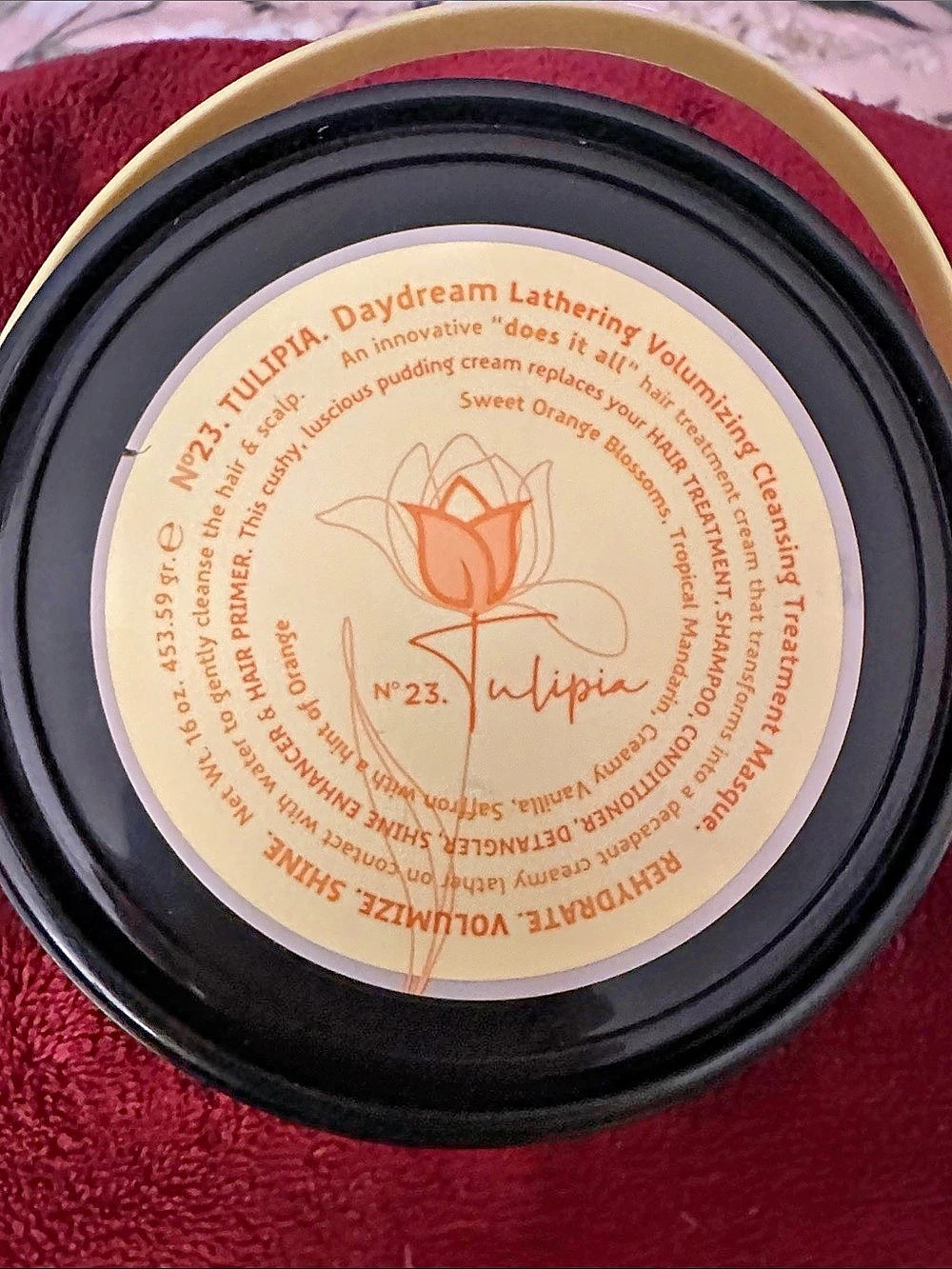 Tulipia Daydream Lathering Volumizing Cleansing Hair Treatment Masque Hair TWEAK